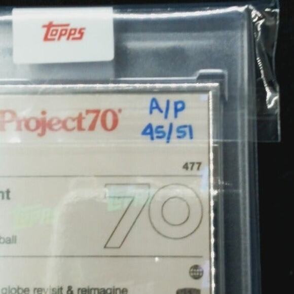 Topps Project70® Artist Proof Card 477 -1992 David Wright by New York Nico 45/51 - Picture 2 of 6